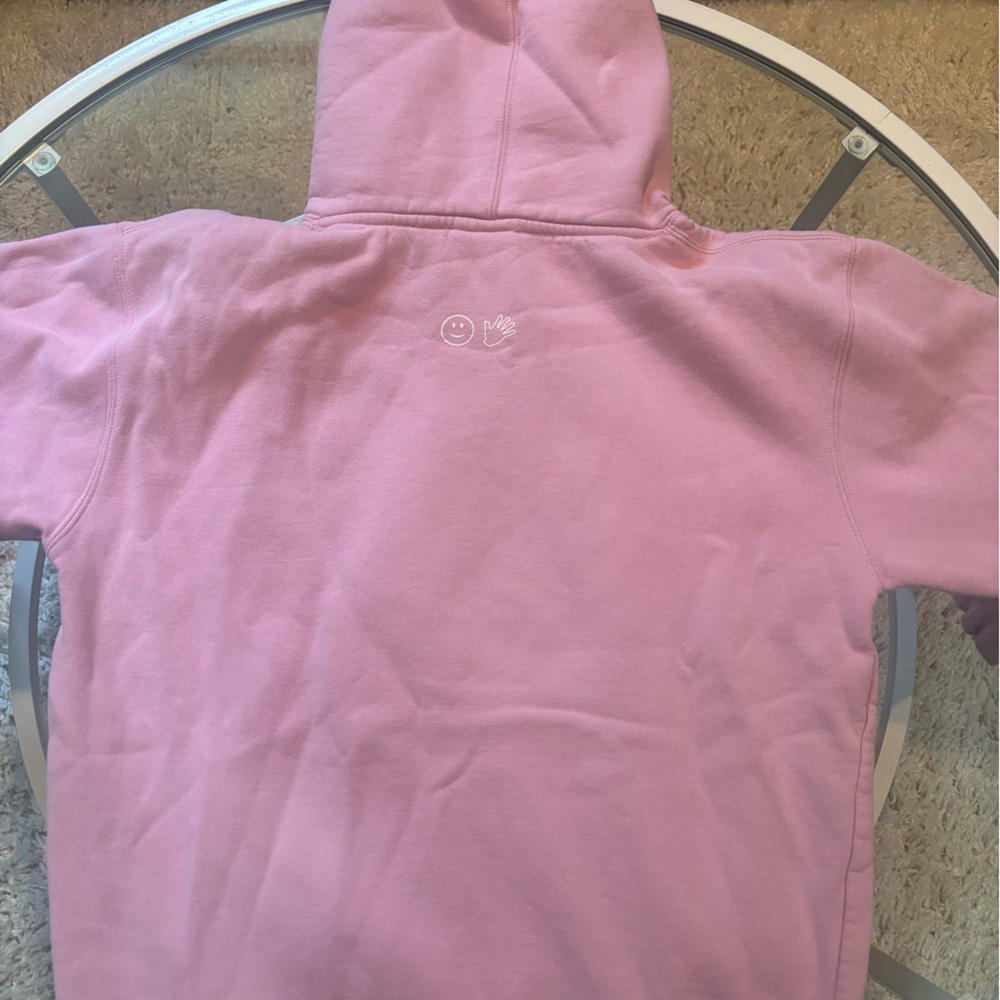 Glossier Pink Logo Hoodie - Picture 4 of 5